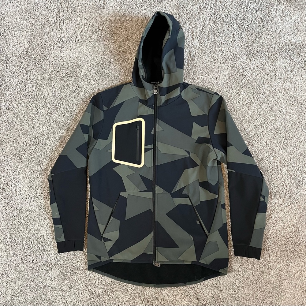 HYDROGEN GOLF FULL ZIP HOODIE ‘Grey’ CAMOUFLAGE SIZE MENS MEDIUM